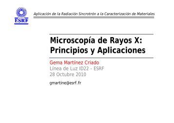 Microscopía de Rayos X: Principios y Aplicaciones