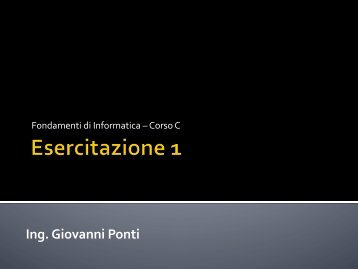 Ing. Giovanni Ponti