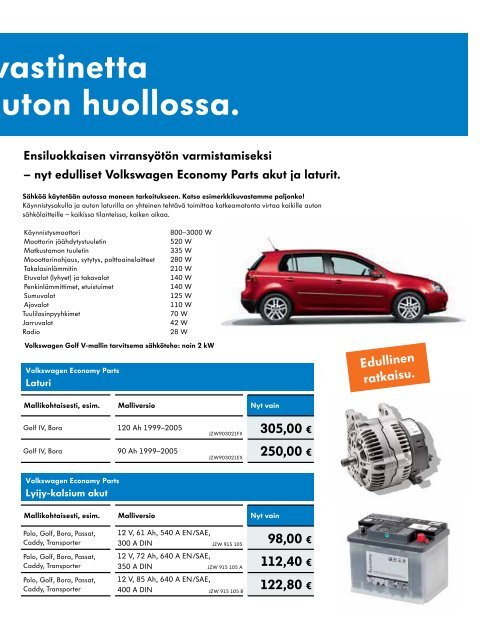 Tulostettava versio (pdf,1,9 Mt) - Volkswagen