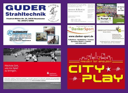 www .vfr-nms.de und www .vfr-forum.de - VfR Neumünster