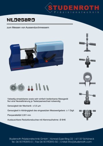 Hildegard - Studenroth PrÃ¤zisionstechnik