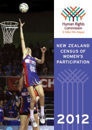 new zealand census of women's participation - iSite Interactive