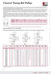 Classical Timing Pulleys PDF Catalogue - Cross & Morse