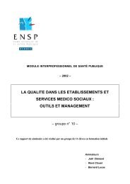 la qualite dans les etablissements et services medico sociaux : outils ...