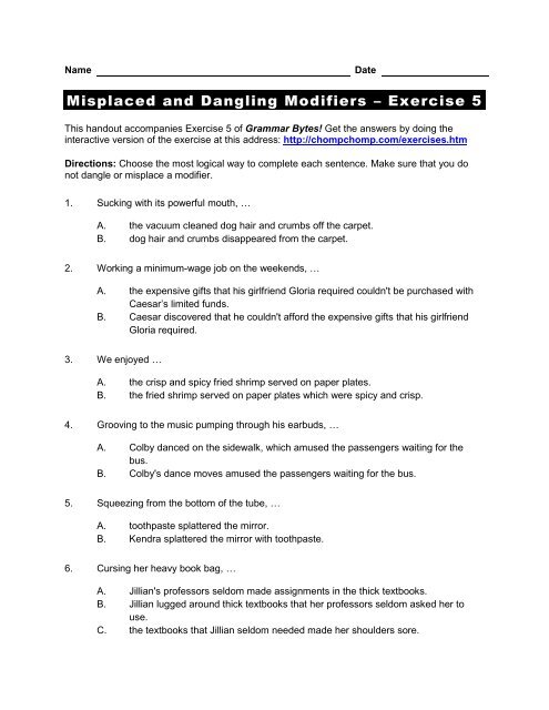 misplaced-and-dangling-modifiers-exercise-1-answers-pdf-exercise