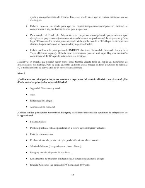 DIALOGO NACIONAL INTERMINISTERIAL SOBRE ... - UNDPCC.org