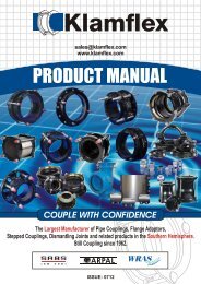 Product Manual - Klamflex