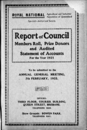 1921 Annual Report - the RNA