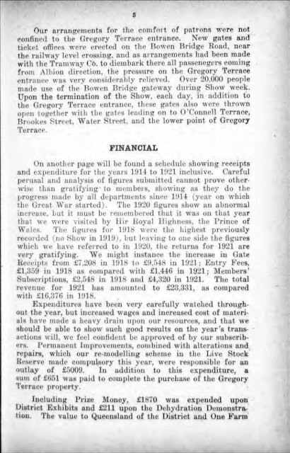 1921 Annual Report - the RNA