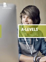 A-LeveLs - Leeds City College