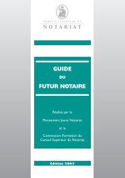 Guide du Futur Notaire