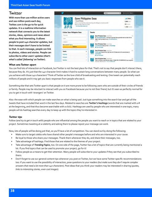 Third East Asian Seas Youth Forum Toolkit - PEMSEA.org