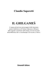 Il Ghilgamesh di Claudio Saporetti - Simonelli Editore S.r.l.