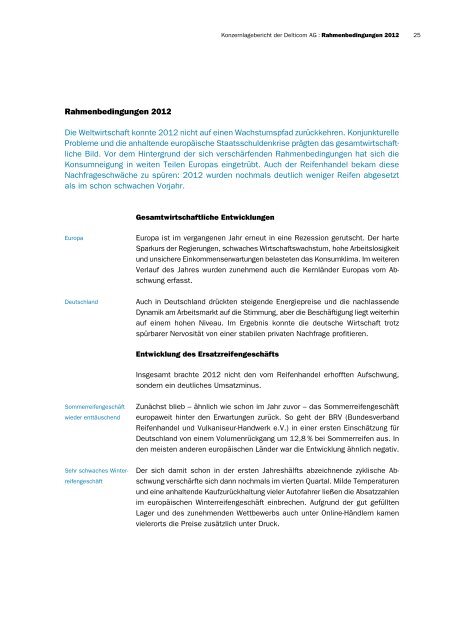 Geschäftsbericht 2012 - Delticom AG