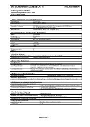 EG-SICHERHEITSDATENBLATT: KALIUMNITRAT - MBM Lehrmittel