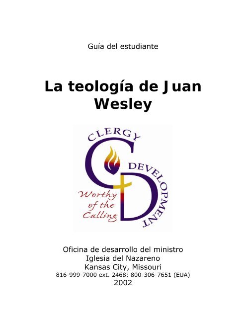 La teologÃ­a de Juan Wesley - USA / Canada Region