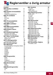 9. Reglerventiler och övrig armatur - Bra Gross