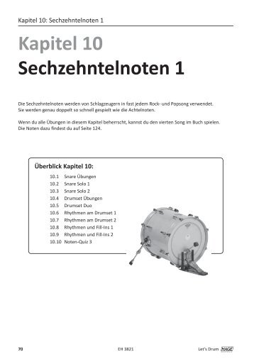 Kapitel 10 Sechzehntelnoten 1