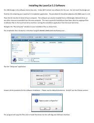 Installing the LaserCut 5.3 Software - Rabbit Laser USA