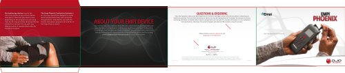 Empi Phoenix Patient Brochure - DJO Global