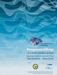Programa Oficial - 66 Congresso Brasileiro de Cardiologia