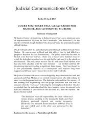 Summary of judgment - R v Paul Greatbanks (PDF)