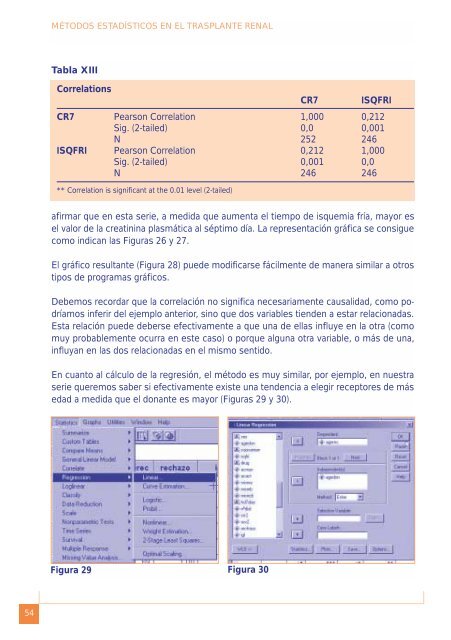 métodos estadísticos en el trasplante renal - Roche Trasplantes