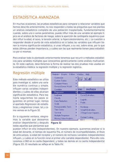 métodos estadísticos en el trasplante renal - Roche Trasplantes