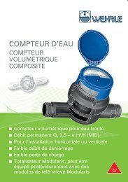 COMPTEUR D'EAU - Wehrle