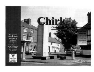 Chirk Part 1 of 2 - PDF format 2.8Mb - Wrexham County Borough ...