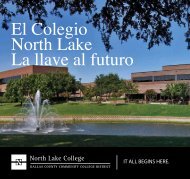 Un Colegio. Cuatro Campuses. - North Lake College