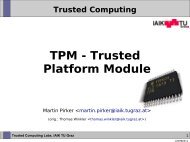 TPM - Trusted Platform Module