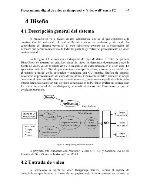 Procesamiento digital de video en tiempo real y - Maestría en ...