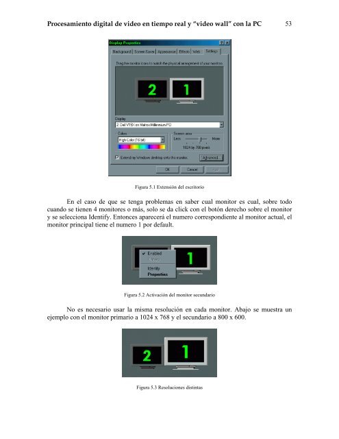 Procesamiento digital de video en tiempo real y - Maestría en ...