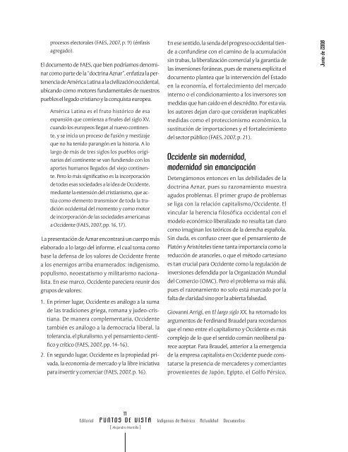 Revista Etnias & Política No 7 - Observatorio Étnico Cecoin