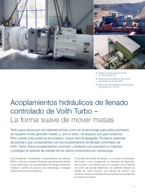 Asegure su producciÃ³n. Acoplamientos hidrÃ¡ulicos de ... - Voith Turbo