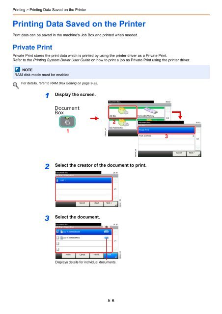 1 Display the screen. - Utax