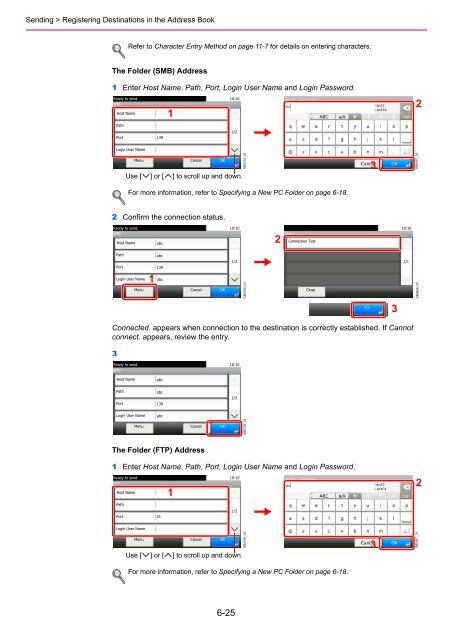 1 Display the screen. - Utax