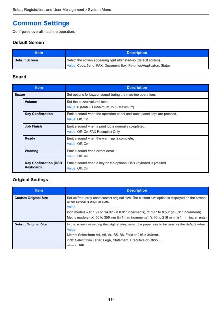 1 Display the screen. - Utax