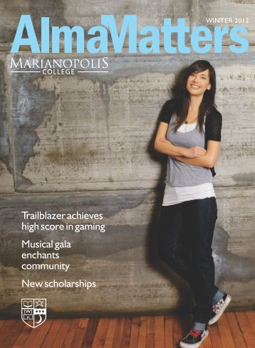 Alma Matters winter 2012 - Marianopolis