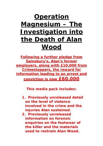 Alan Wood Murder - Press Pack.pdf - Lincolnshire Police