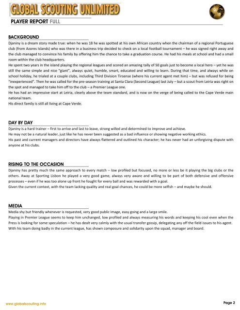 FICHA DE ANÃLISE INDIVIDUAL - Global Scouting Unlimited