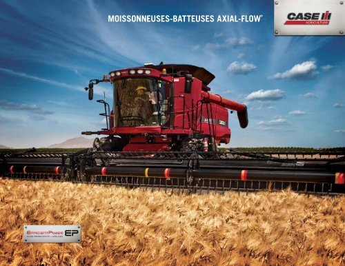 MOISSONNEUSES-BATTEUSES AXIAL-FLOWÂ® - Centre Agricole.ca