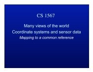 01-09-2012 Coordinate System Mapping