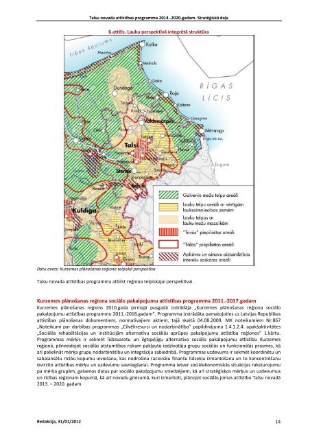TALSU NOVADA ATTĪSTĪBAS PROGRAMMA 2014.-2020 ... - Talsi
