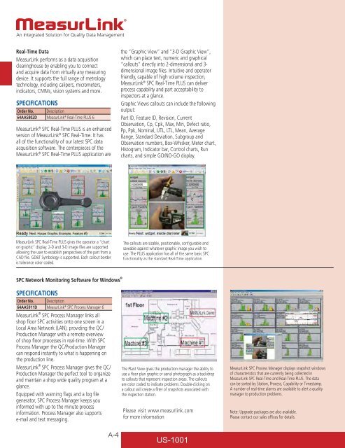 Mitutoyo1001 Catalog.pdf - JW Donchin CO.