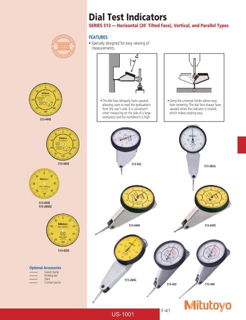 Mitutoyo1001 Catalog.pdf - JW Donchin CO.