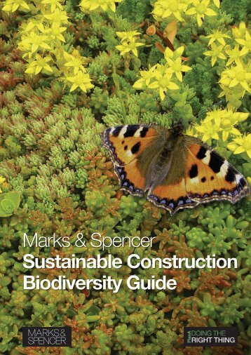 M&S Sustainable Construction Biodiversity Guide - Marks & Spencer