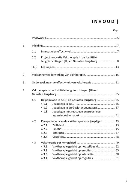 Vaktherapie in de justitiële jeugdinrichtingen en de ... - KenVaK - Zuyd