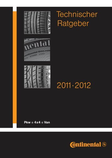 Technischer Ratgeber 2011Â·2012 - Continental